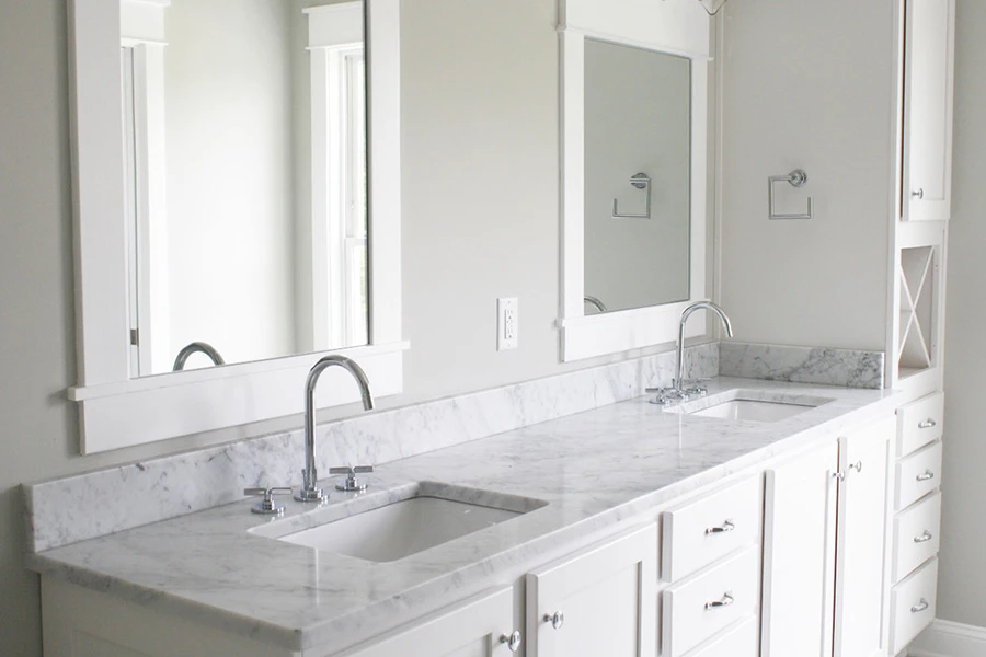 Italian Carrara Marble Bath 04